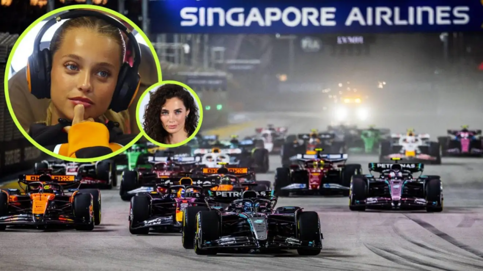 看到观众席, 恩斯的惊人 看到观众席, 恩斯的惊人